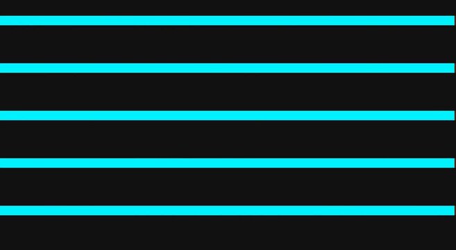 Neon blue horizontal loading bars abstract motion animation background loop