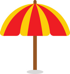 Obraz premium Golden Sunset Horizon Summer Icon.