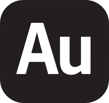 Adobe Audition application icon vector design for audio editing, recording and sound production tasks.