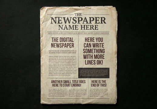 Olp Papaper Folden Cover Design Mockup (Editable Content)
