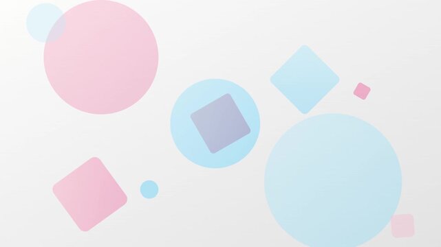 Soft Pastel Geometric Motion Background Vector Design