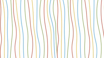Obraz premium Colorful wavy line pattern background