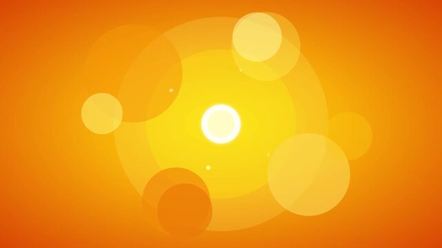 Sunny Citrus Orange And Lemon Vibrant Background