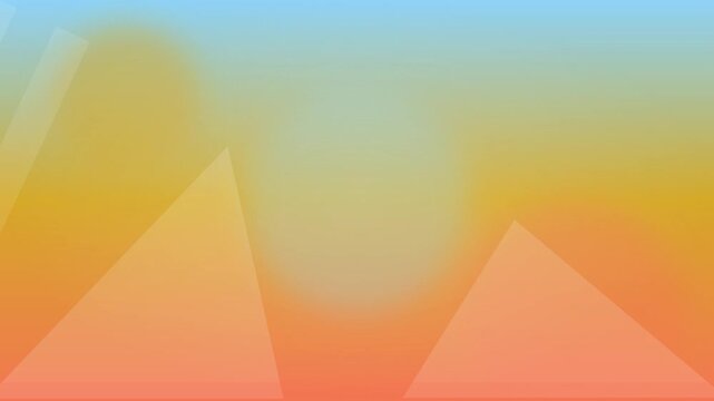 sunrise gradient professional morning meeting slide background