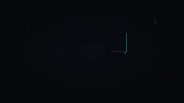 Tech Circuit Line Pattern Animated Corporate Visual