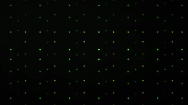 vibrant acid green symbol rain green screen