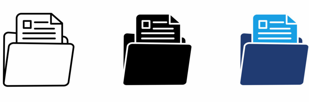 Document Folder icon collections. Containing File, Data, Archive, Storage and more icons.