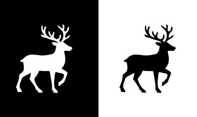 deer silhouette set vector illustration, leaping deer silhouette vector, illustration, silhouette set of deer vector illustration, set of black deer silhouette, black deer silhouette, set, art, deer,  © SUMAIRA