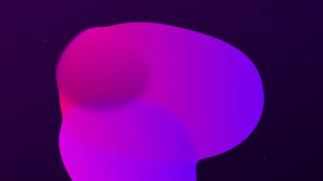 vibrant fuchsia gradient mesh liquid blobs loop