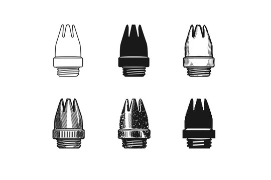 Removable cream nozzle tip used to dispense whipped cream precisely from a pressurized siphon