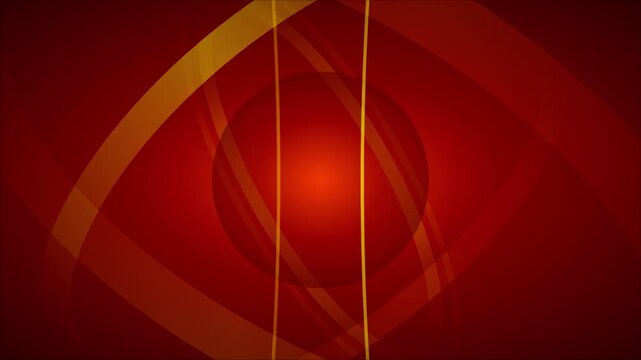 Vibrant Orange Energy Abstract Presentation Layout Design