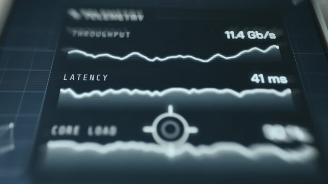 Telemetry data from a GPU monitoring tool