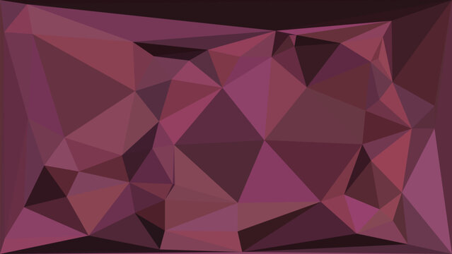 Purple abstract geometric background with a low poly triangular pattern, creating a modern, textured, digital art aesthetic.