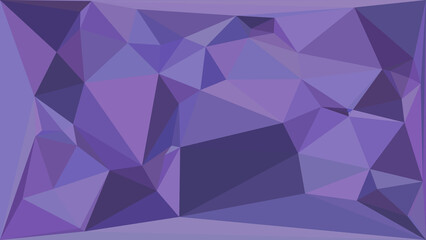 Fototapeta premium Deep purple abstract geometric background with dark triangular shapes for elegant designs