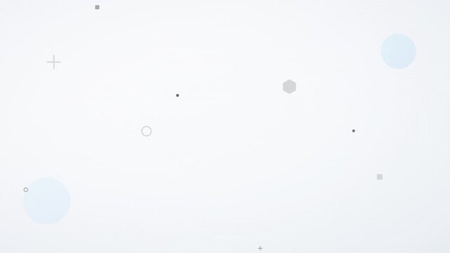 clean corporate white blue symbol rain animation