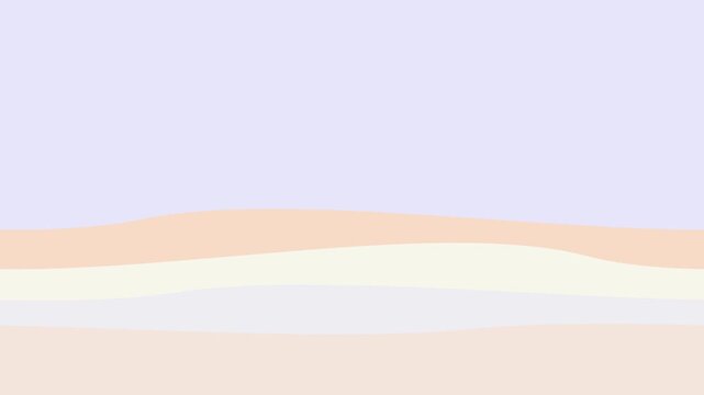 clean minimalist pastel gradient wave vector animation