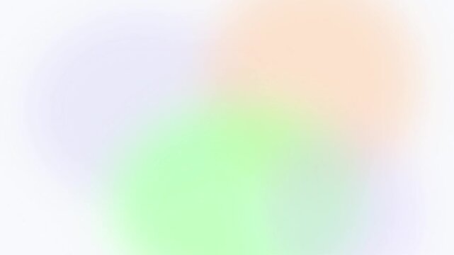 clean minimal pastel gradient morphing vector art