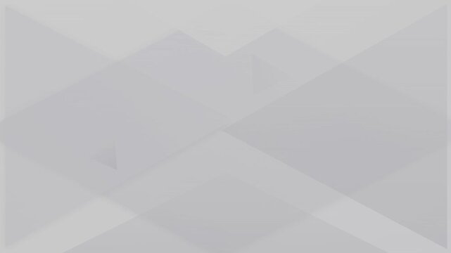 Clean White Minimal Polygon Abstract Background Loop