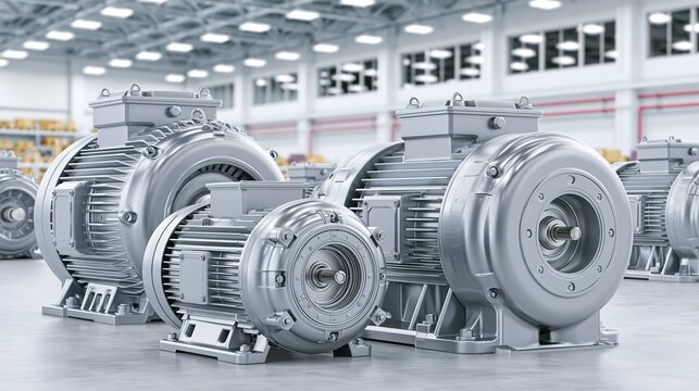 Electric Motors in Factory Setting