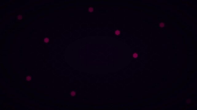 Cyber Hex Grid Pulse Motion Background Animation