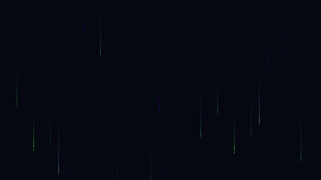 Digital Rain Matrix Code Abstract Background Loop