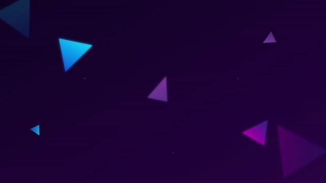Dynamic Abstract Triangular Prism Motion Vector Loop