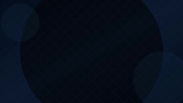 Elegant Navy And Silver Diamond Grid Animation