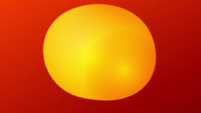 energetic orange yellow gradient liquid mesh animation