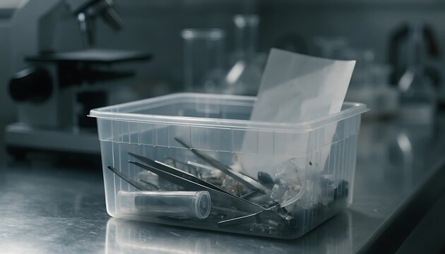 Laboratory Container with Science Tools and Microscope (37) image