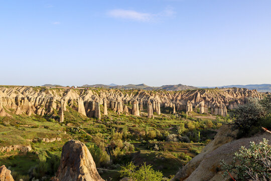 Unique Landscape Features of Cappadocia, Turkey