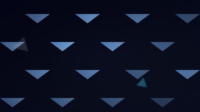 abstract origami inspired folding triangles motion graphics
