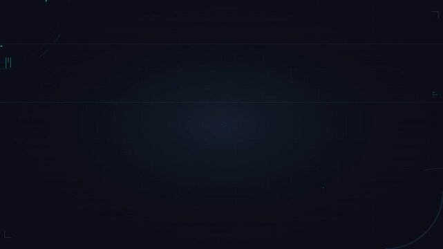 Futuristic Interface HUD Corporate Slide Template Background