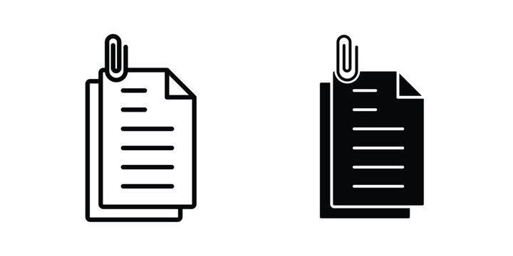 Attach document icon
