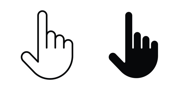 Cursor hand icon