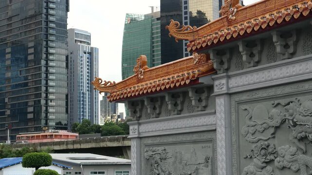 The White Jade Tai Hong Gong Shrine in Bangkok
