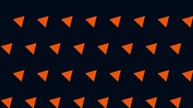 High Contrast Duo Tone Triangle Modern Pattern