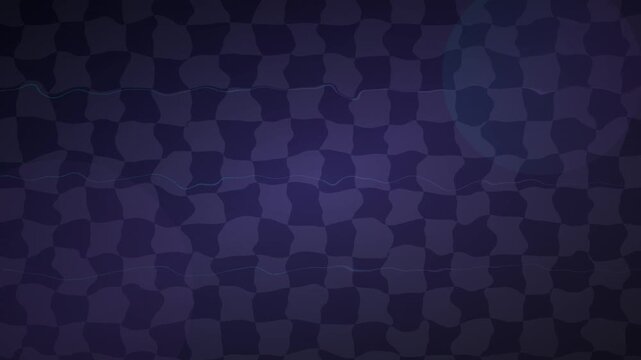 High Contrast Checkered Racing Vector Background Loop