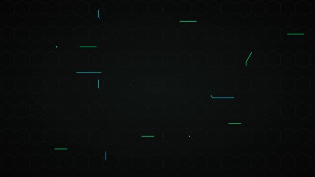 high contrast flat tech vector circuit pattern