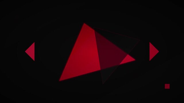 high contrast flat vector shapes dynamic animation