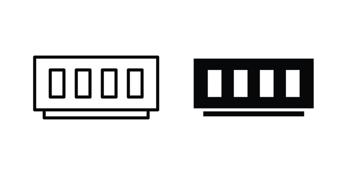 RAM memory icon