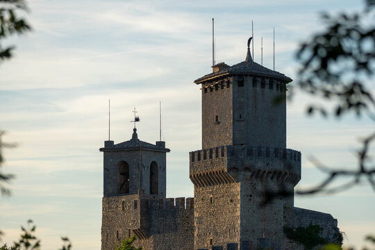the tower of the castle