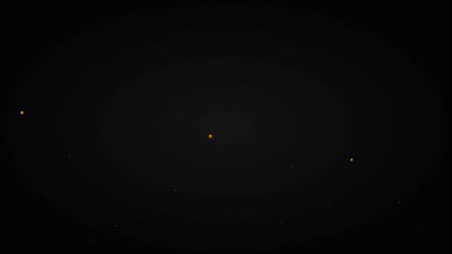 luxurious dark gold ember particle abstract background