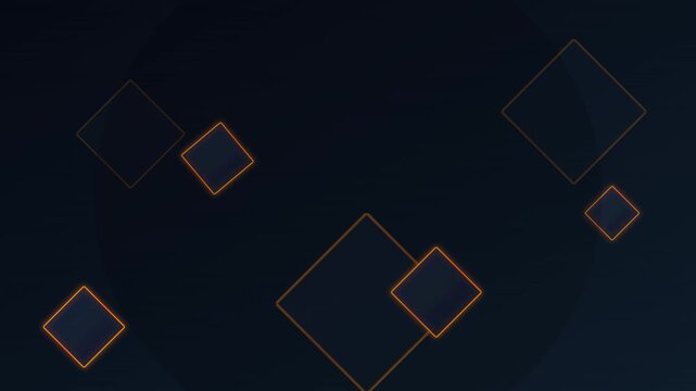 luxurious navy gold ember corporate motion background