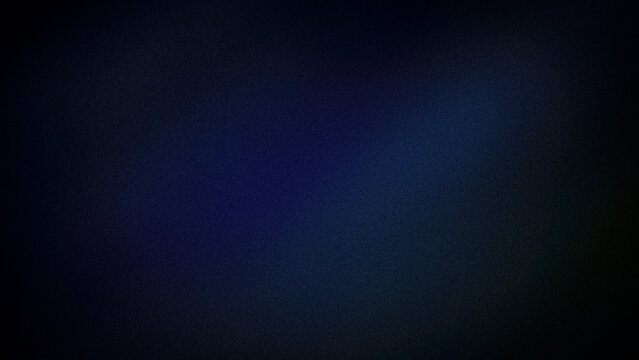 Dark blue and black 4K abstract grainy gradient background wallpaper