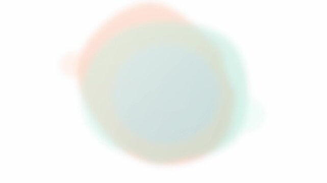 Minimalist Soft Pastel Gradient Flow Organic Motion Graphic