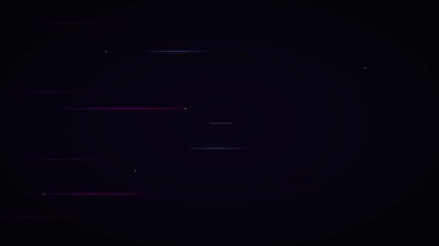 Abstract Digital Data Flow Violet Background Vector