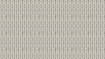 Fototapeta premium organic chevron seamless pattern herringbone vector background, hand drawn rustic zig zag lines, monochrome geometric hand crafted pattern