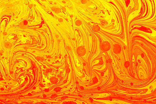 Abstract  Ebru Marbling Texture Background
