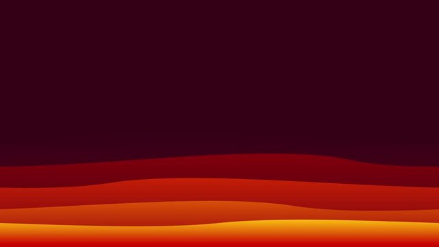 organic warm sunset gradient waves abstract motion