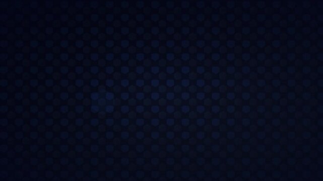 Professional Blue Business Hexagon Tech Pattern Motion
